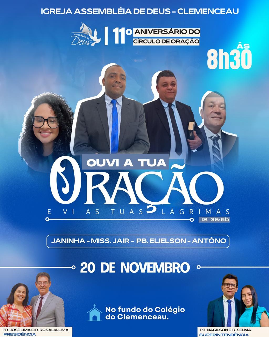 Festividade de Circulo de Oração