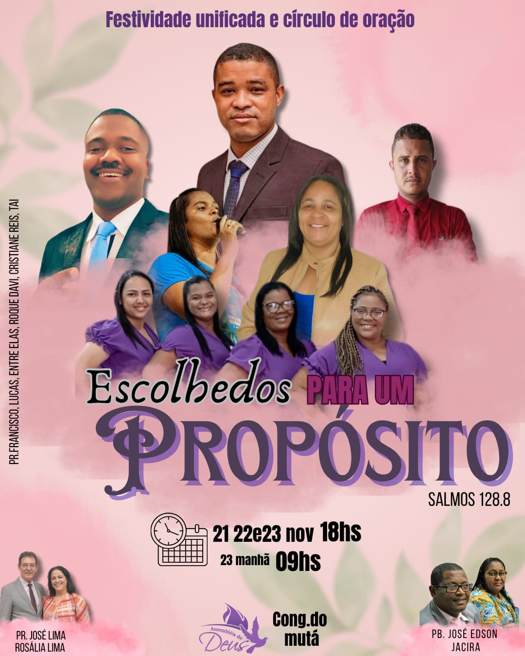 Festividade Unificada e Circulo de Oração